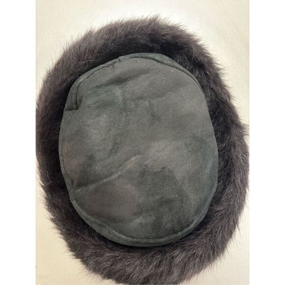 Betmar Black Faux Fur Hat - Picture 1 of 4